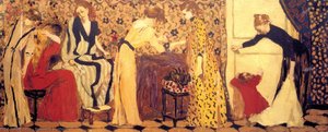 The Dressmaking Studio — Jean-édouard Vuillard, Post-impressionism