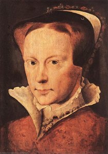 Portrait Of Mary, Queen Of England — Anthonis Mor Van Dashorst