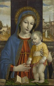 The Virgin And Child — Ambrogio Da Fossano (ambrogio Bergognone), Lombard Renaissance
