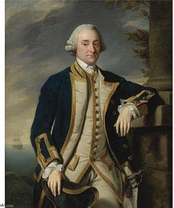 Portrait Of Admiral Sir Hugh Palliser — Sir Nathaniel Dance Holland