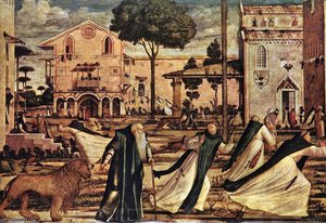 St Jerome And The Lion — Vittore Carpaccio