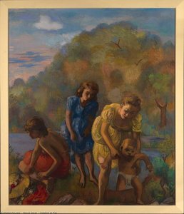 Children At Play — Moses Soyer