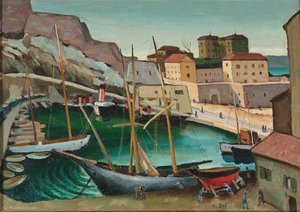 Marseilles, (1950s) — Marcel Dyf