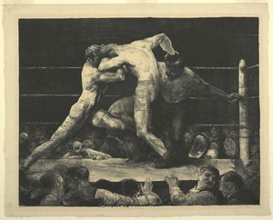 A Stag At Sharkey's — George Wesley Bellows