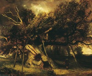 The Cowthorpe Oak, Wetherby, Yorkshire — John N Rhodes