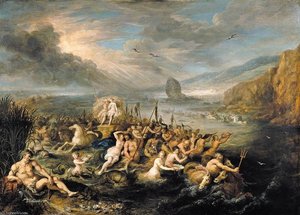 Triumph Of Neptune And Amphitrite — Frans Francken The Younger