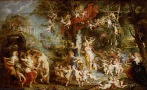 The Feast Of Venus — Workshop Of Peter Paul Rubens, Baroque