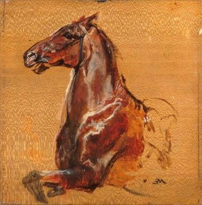 Etude De Cheval — Jean-louis Ernest Meissonier, Contemporary Realism