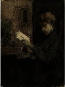 Anna Weir In Profile Reading 2 — Julian Alden Weir