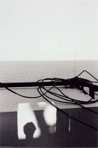 Untitled (Water, Shadow with Person's Head, Cable)