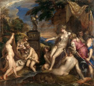 Diana And Callisto — Titian Ramsay Peale Ii, Renaissance Revival