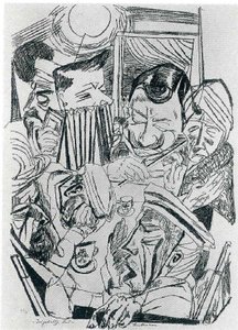 Patriotic Song — Max Beckmann