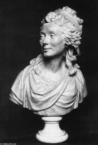 Bust Of The Comtesse De Sabran — Jean-antoine Houdon, Neoclassical Sculpture