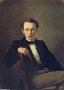 Self-portrait — Vasily Grigoryevich Perov