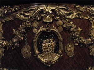Corner Table (detail) — Gilles Joubert, Baroque Rococo Elegance