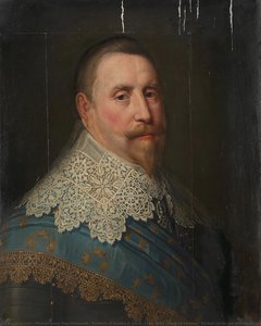 Portrait Of Gustav Ii Adolf (1594-1632), King Of Sweden, Michiel Jansz Van Mierevelt (copy After), In Or After C. 1633 — Michiel Jansz Van Miereveld