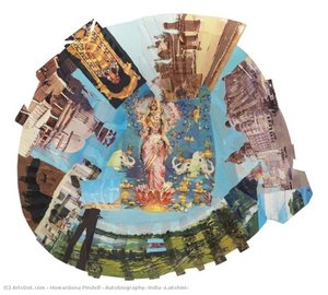 Autobiography: India (lakshmi) — Howardena Pindell