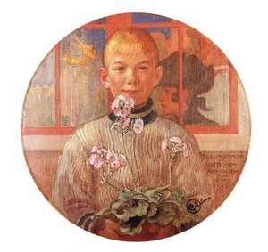 For Grandma On Her Birthday — Carl Larsson
