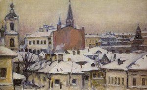 View Of Kremlin — Vasily Ivanovich Surikov