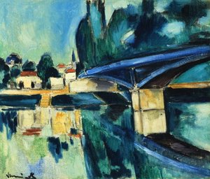 The Bridge At Nogent — Maurice De Vlaminck