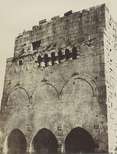 Le Krak Des Chevaliers: Deuxième Enceinte, Extérieur Nord-ouest — Louis-jean-baptiste-alexandre De Clercq