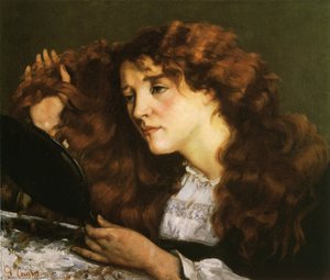 Portrait Of Jo, The Beautiful Irish Woman — Gustave Courbet, Realism