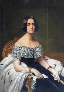 Josephine Catherine Denise Carré (d.1907), Lady Reeve De La Pole — Michele Gordigiani