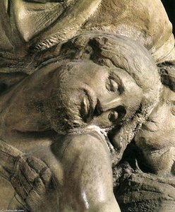 Pietà (detail) (10) — Michelangelo Buonarroti, Renaissance