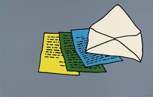 The Letter — Patrick Caulfield