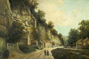 Lovers Leap, Eyam, Derbyshire, Looking East — William Highfield