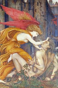 Knowledge Strangling Ignorance — John Roddam Spencer Stanhope