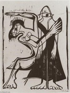 Mask Dance — Ernst Ludwig Kirchner