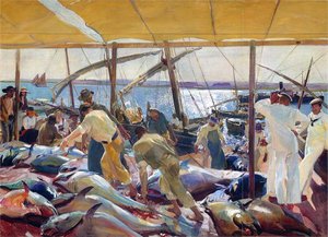 The Tunny Catch — Joaquín Sorolla Y Bastida