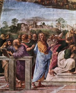 Stanze Vaticane - La Disputa (detail) [04] — Raphael