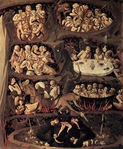 Last Judgement (detail) — Fra Angelico, Early Renaissance
