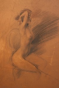 Snappy Nudine — Giovanni Boldini, Realism