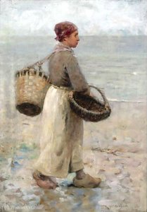 Collecting cockles