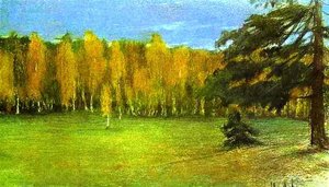 Autumn Landscape — Isaak Ilyich Levitan, Realism