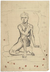 Study Of A Young Man — Ferdinand Hodler