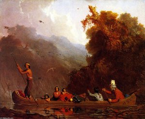 The Voyagers — Charles Deas