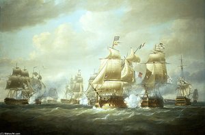 Duckworth's Action Off San Domingo -