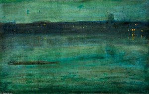 Nocturne, Battersea Reach, London