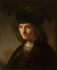 A Young Man In A Feathered Beret — Govaert Flinck