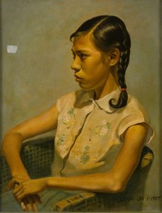 Portrait Of Lee Boon Ngan — Chua Mia Tee, Social Realism