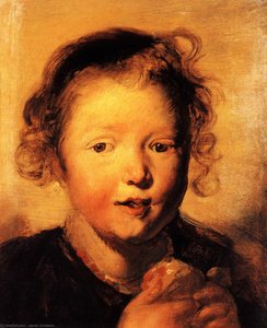 Child's Head — Jacob Jordaens, Baroque