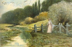 Jeune Femme A Reveillon — Georges Jules Victor Clairin