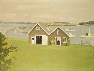 Boathouses — Fairfield Porter