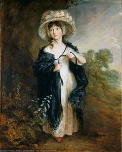 Miss Elizabeth Haverfield — Thomas Gainsborough