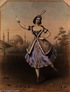 Fanny Cerrito In La Lituana — Augustus Jules Bouvier