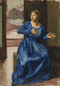 Study For 'the Annunciation' — Evan Walters